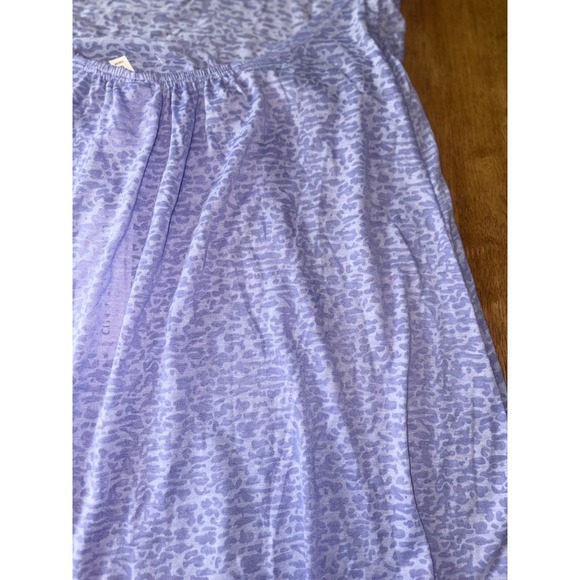 Lucky Brand Halter Swimsuit Coverup Purple Animal Print Sleeveless Casual Dress - Picture 7 of 7